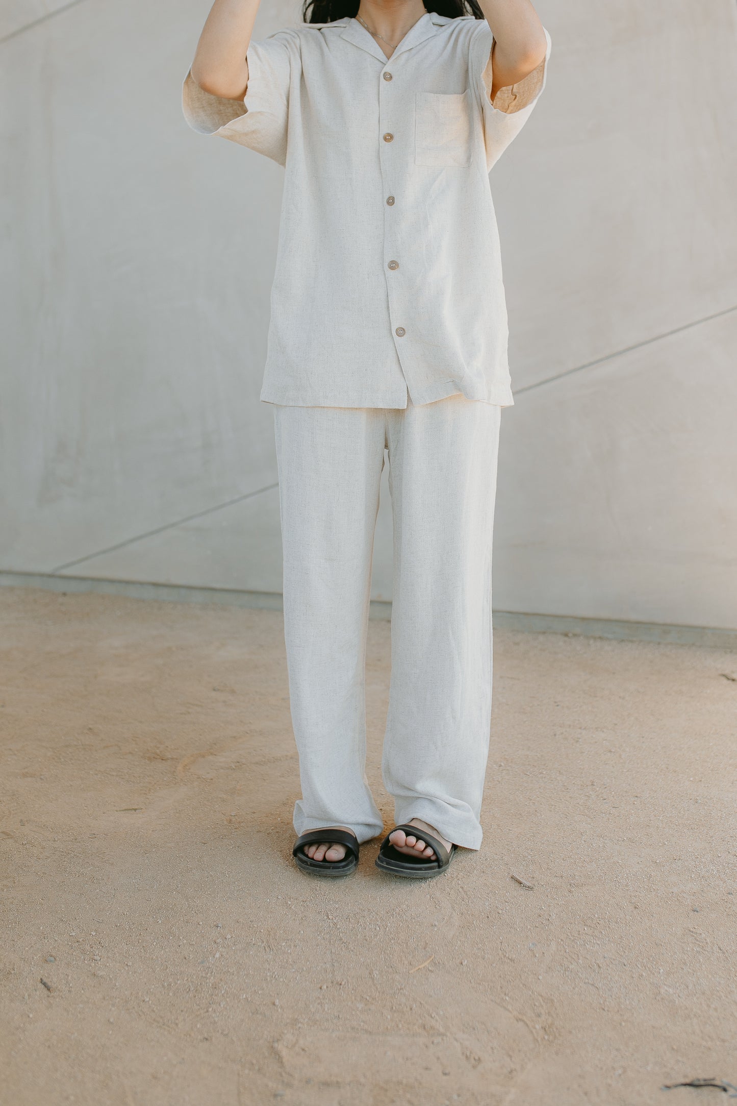 Linen Viscose Pants